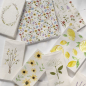 Preview: Papierservietten Flora gelbe Blumen von IB Laursen